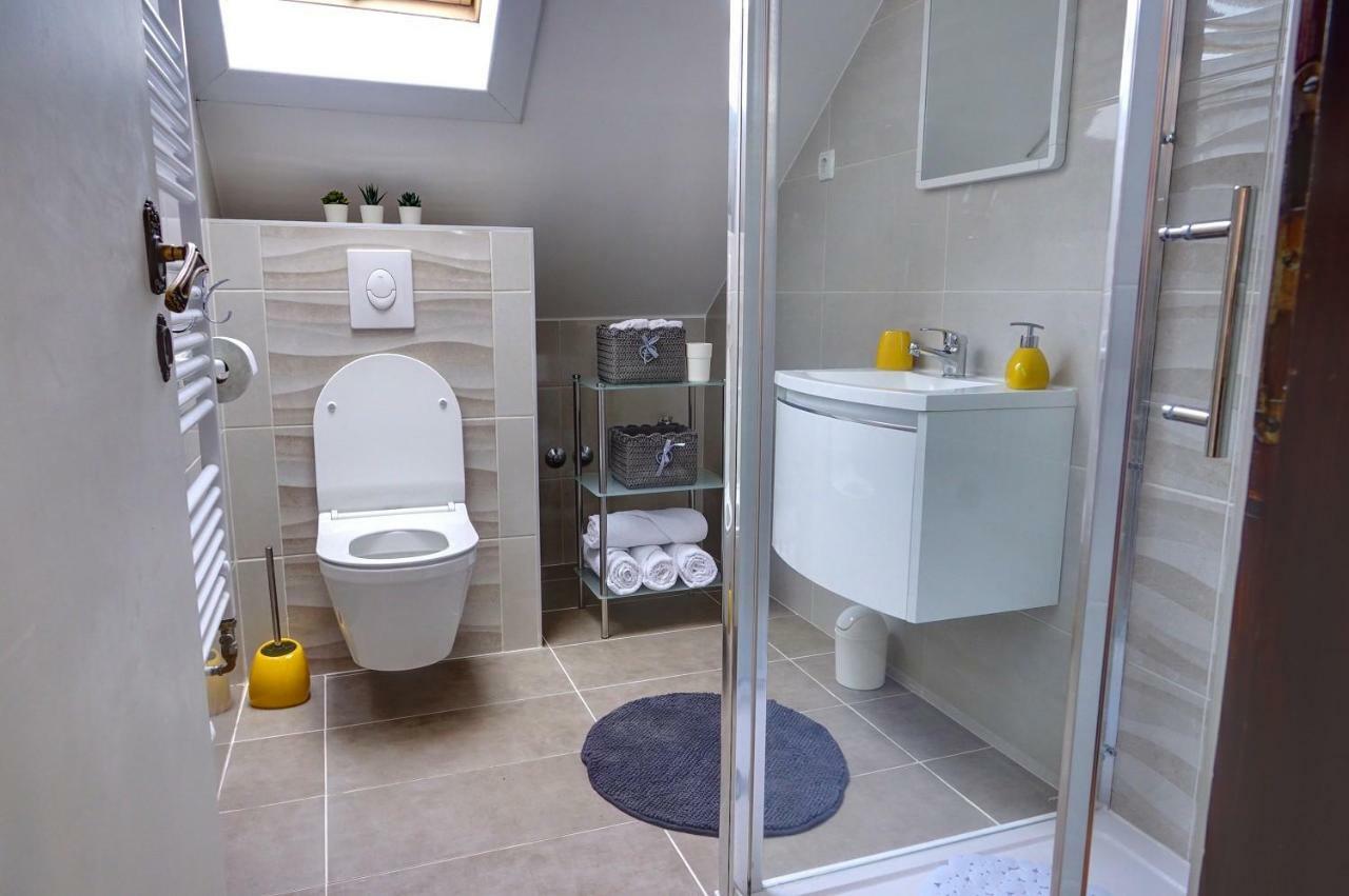 Apartman Studio Sonas 3 With Free Private Parking คาร์โลวัตส์ ภายนอก รูปภาพ